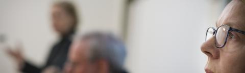Frá fundi um spillingu, Gunnar Helgi Kristinsson og Valgerður Anna Jóhannsdóttir
